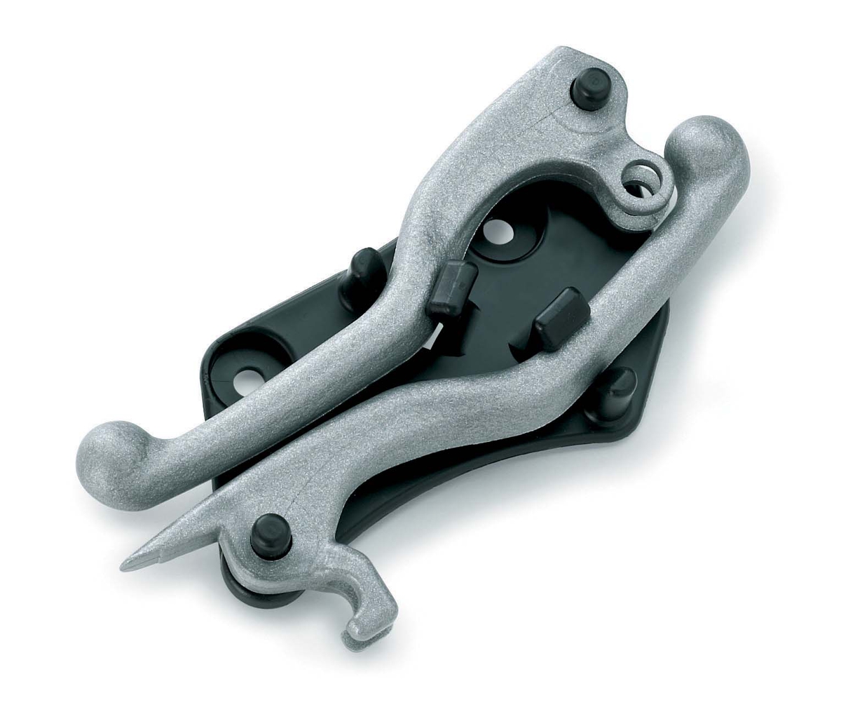 Clutch lever and brake lever set