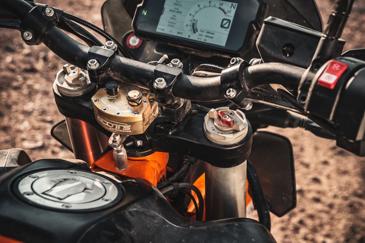 Factory Racing steering damper