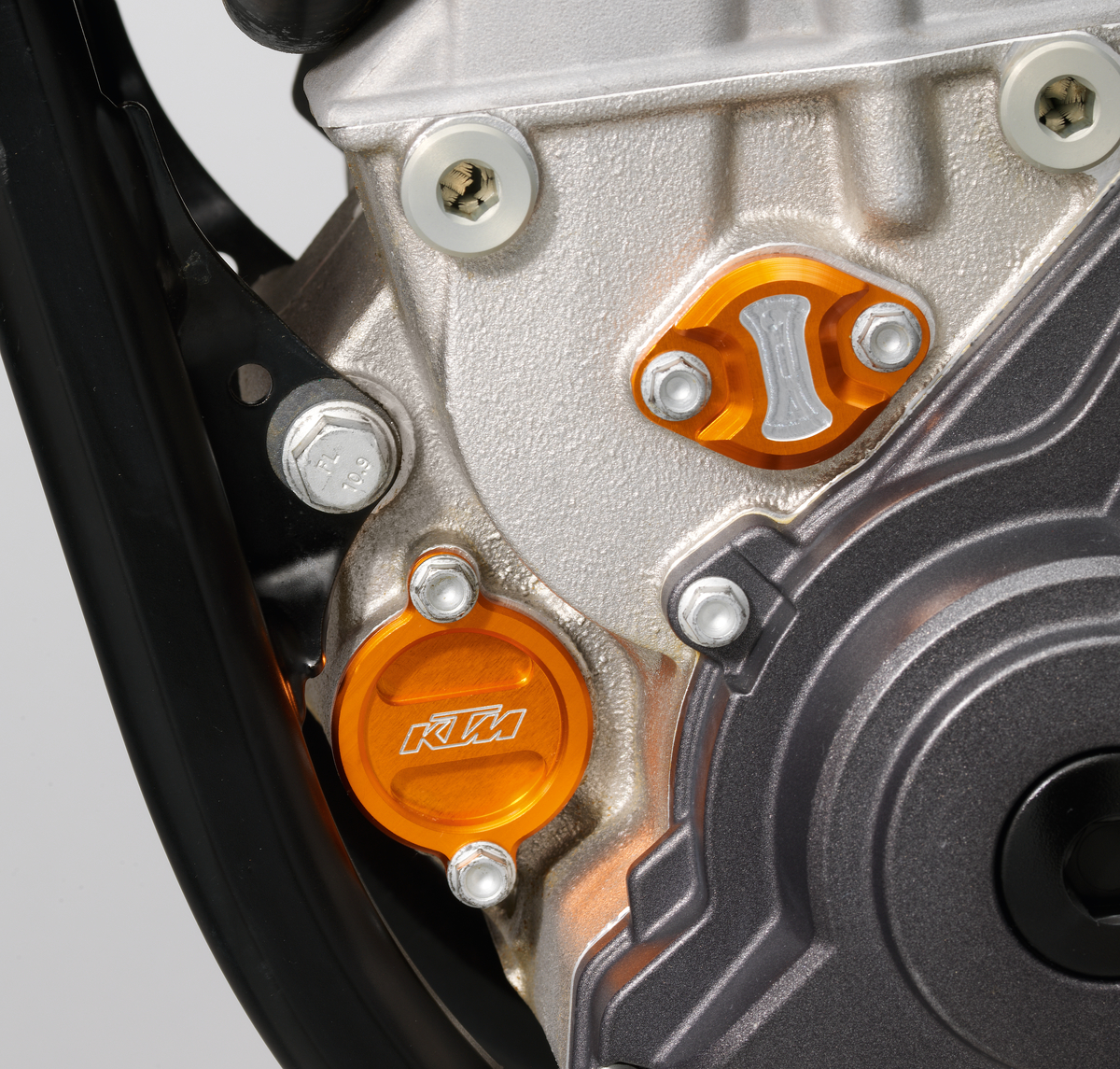 Factory oil filter cover