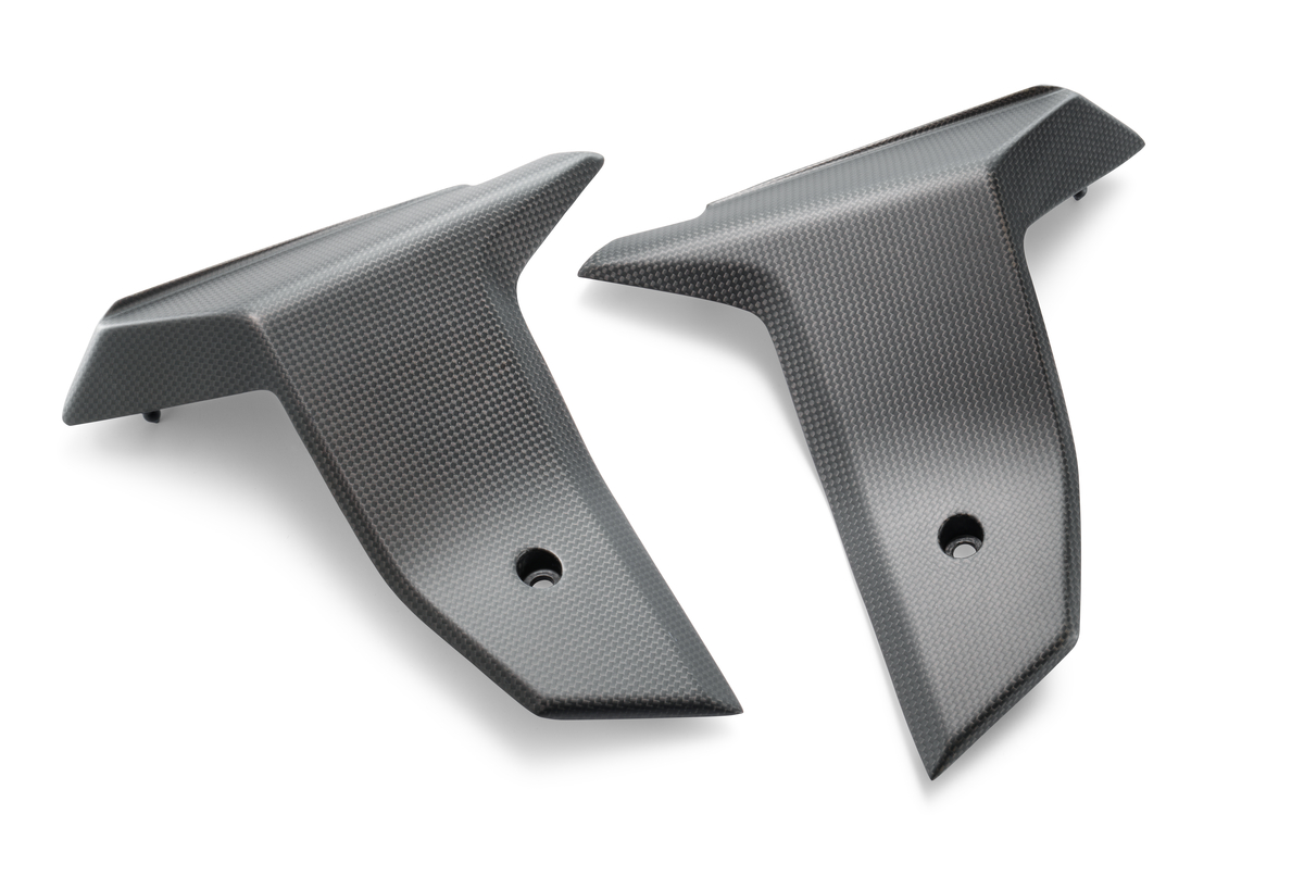 Radiator spoiler set