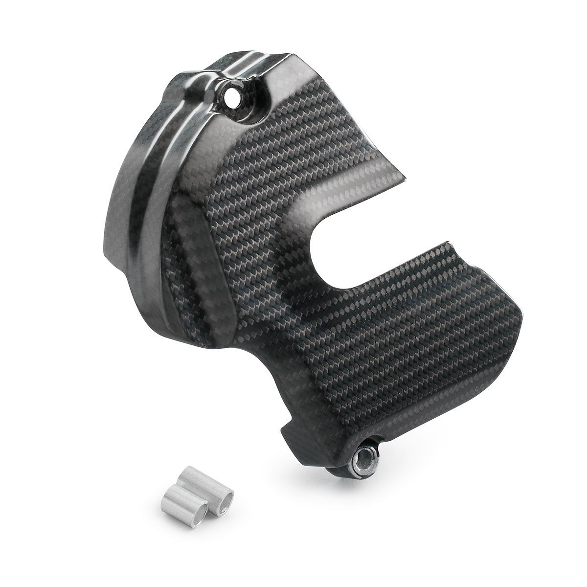 Carbon front chainguard