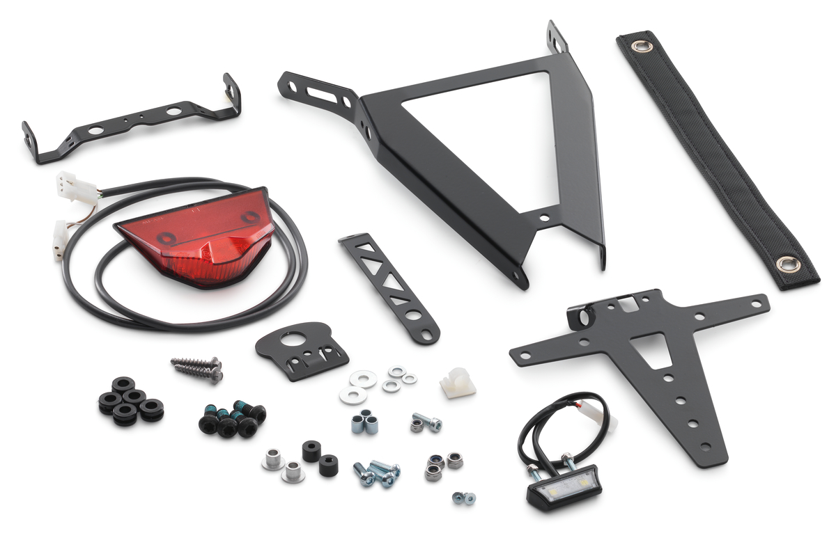 Licence plate holder support