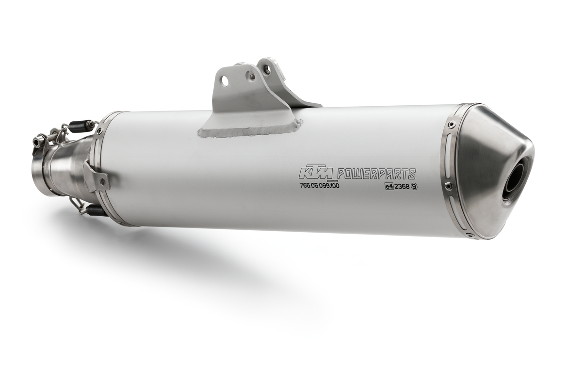 Slip-on silencer