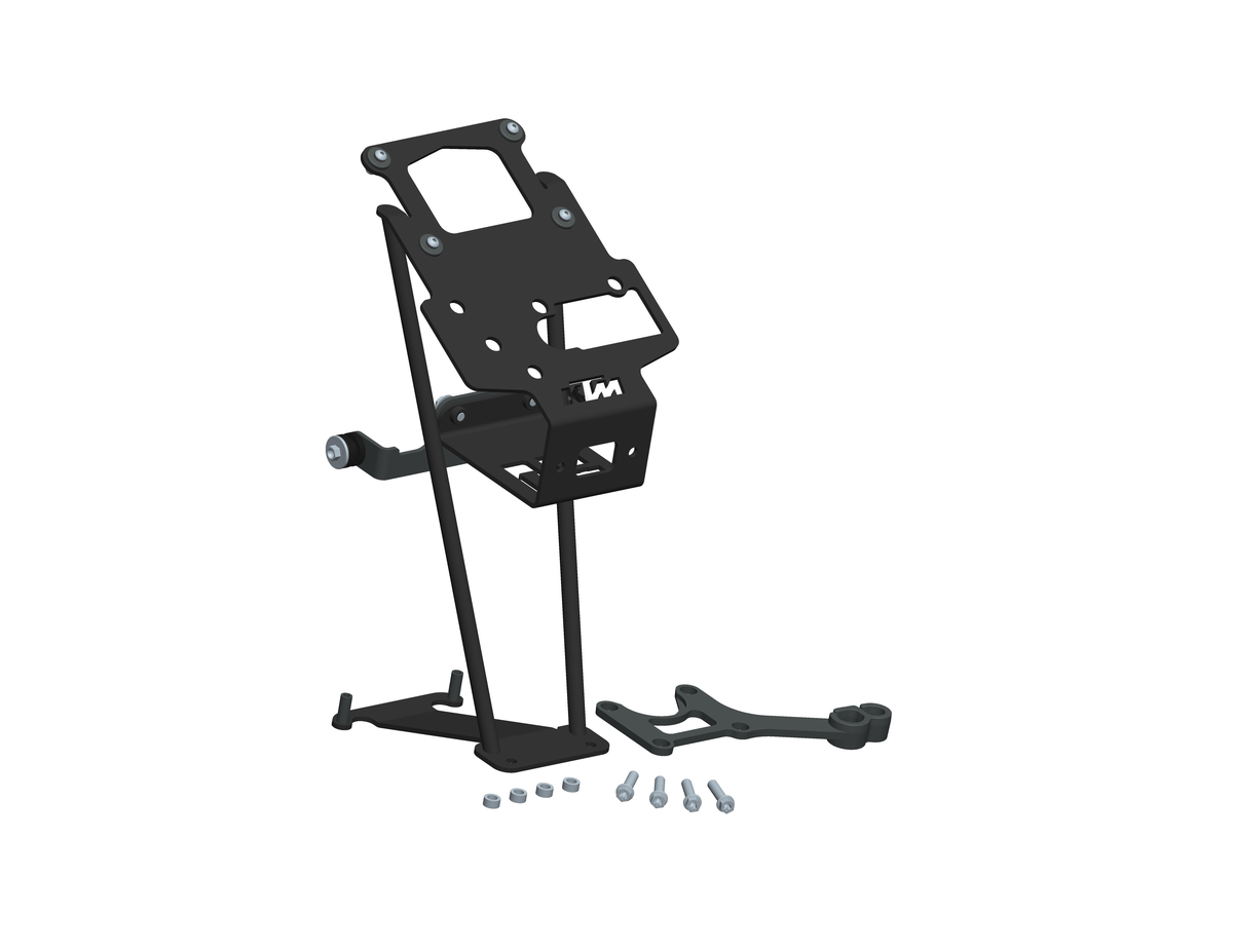 Carrier for roadbook bracket