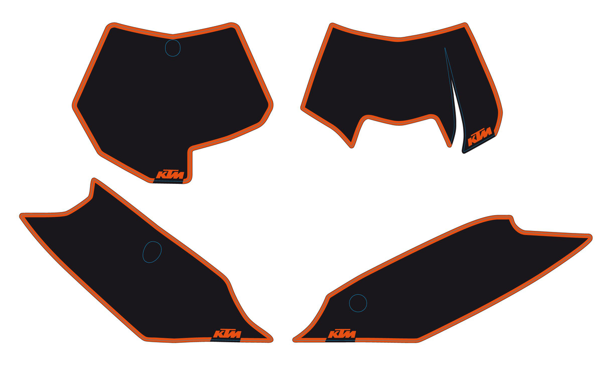 Start number backgrounds