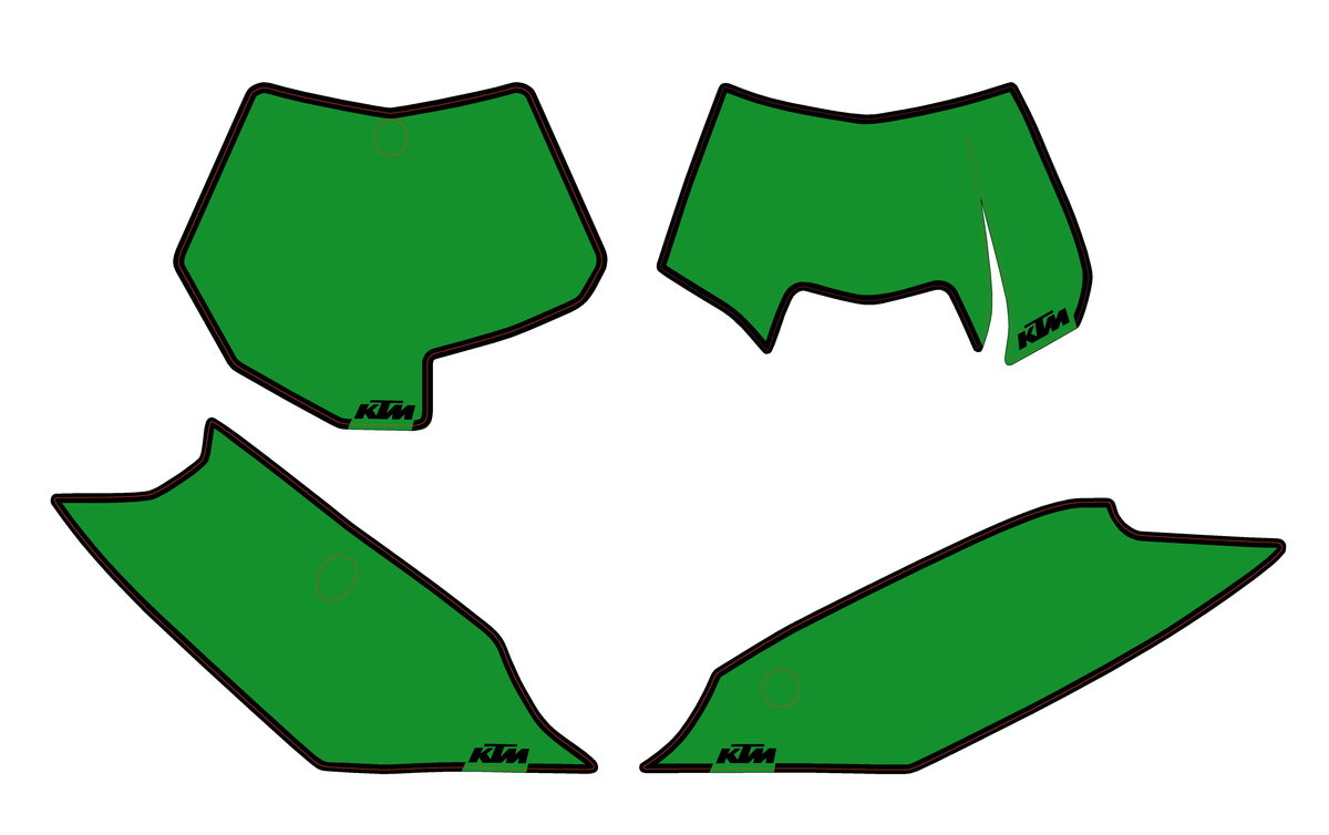 Start number backgrounds