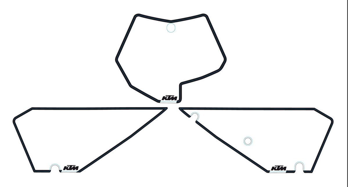 Start number backgrounds