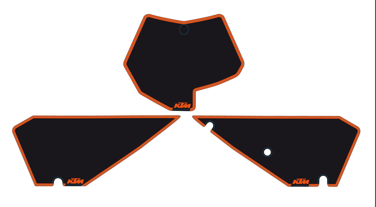 Start number backgrounds