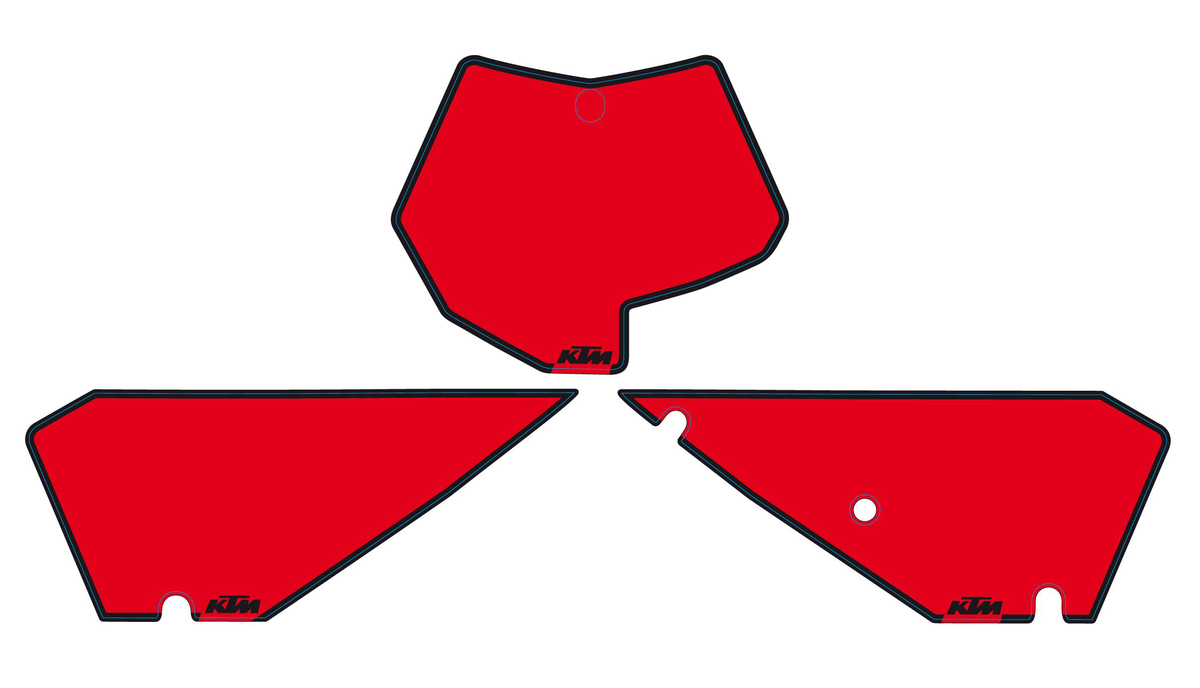 Start number backgrounds