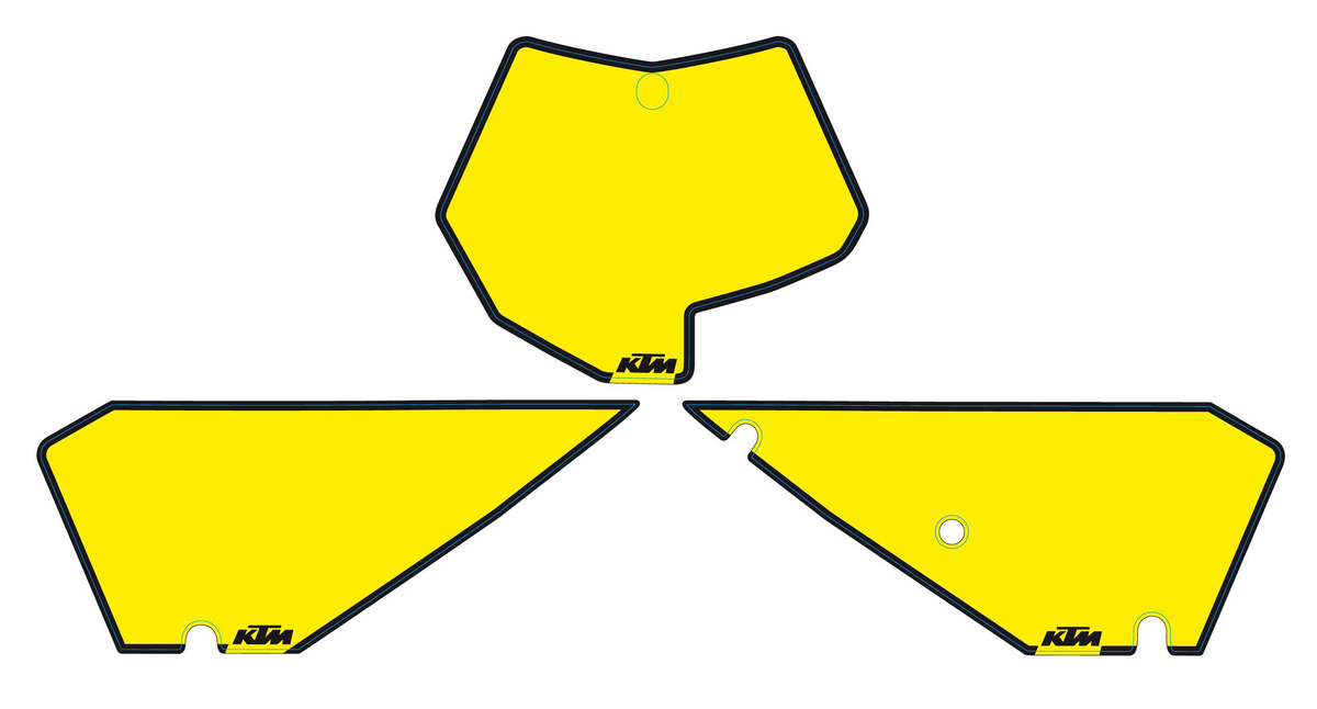 Start number backgrounds