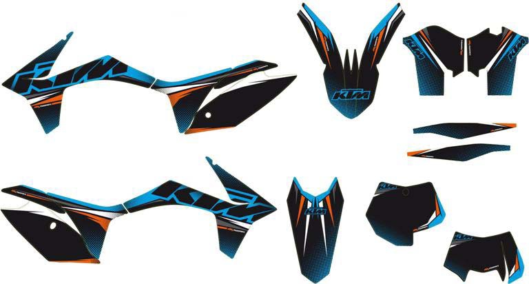 Gravity graphics kit