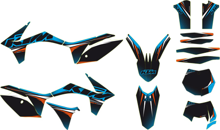 Gravity graphics kit