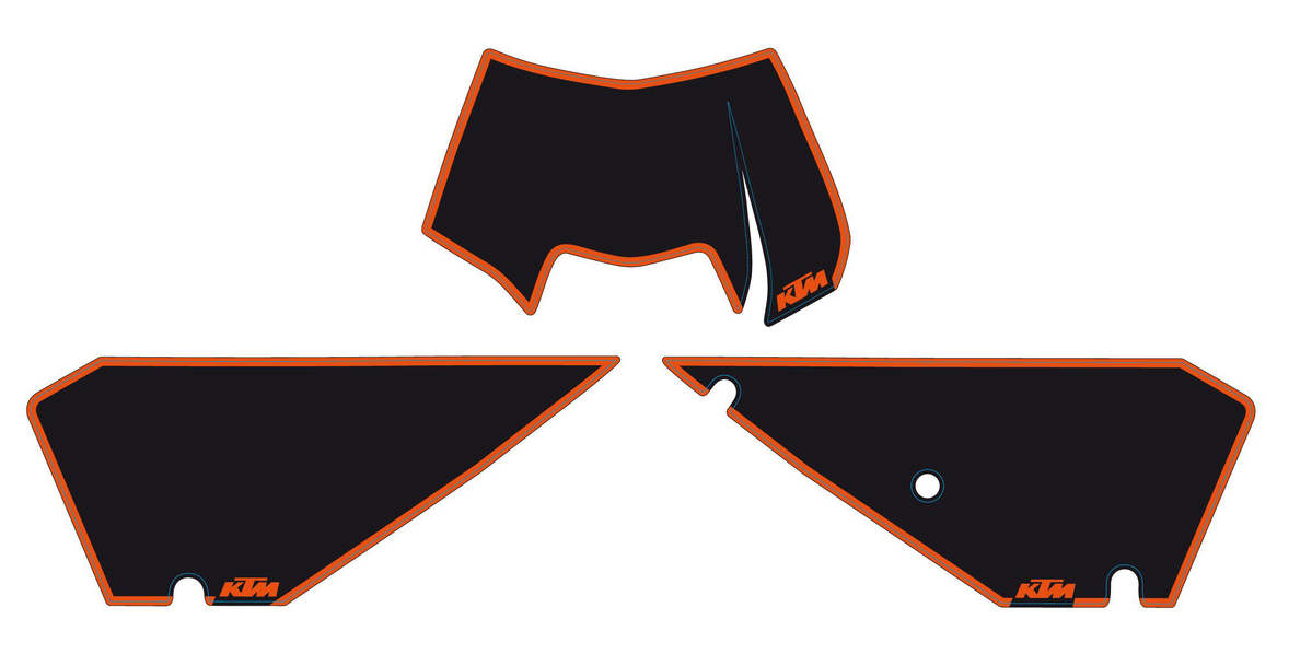 Start number backgrounds