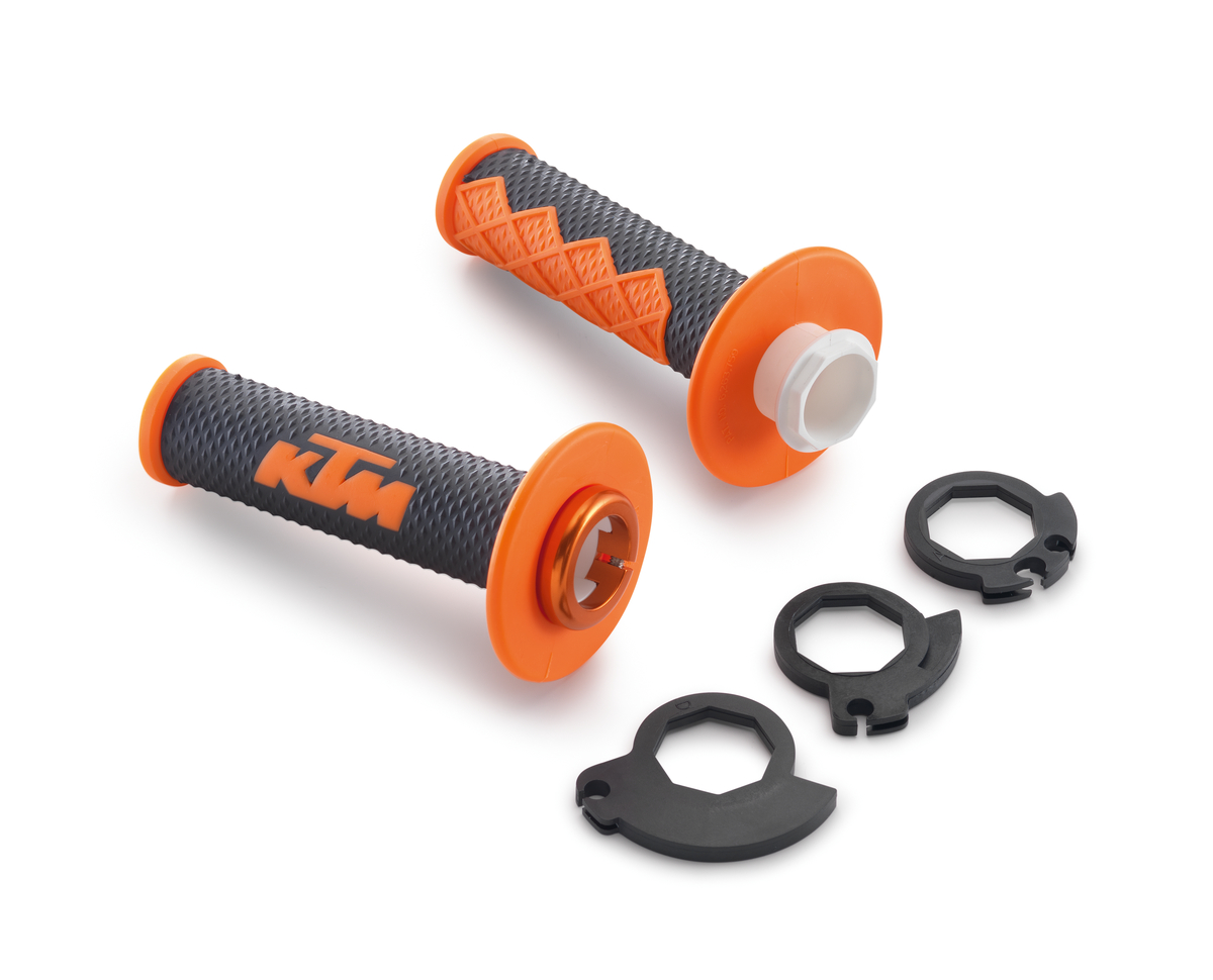 Lock-on grip set