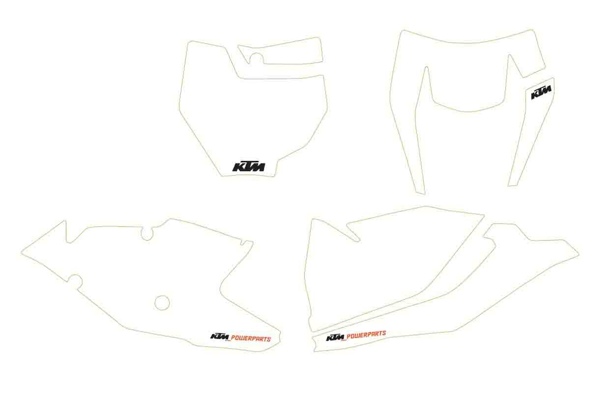 Start number backgrounds