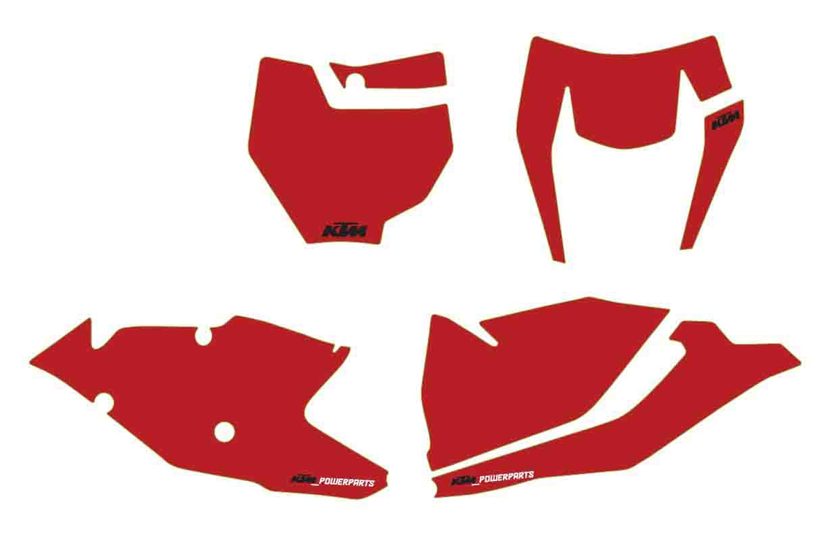 Start number backgrounds