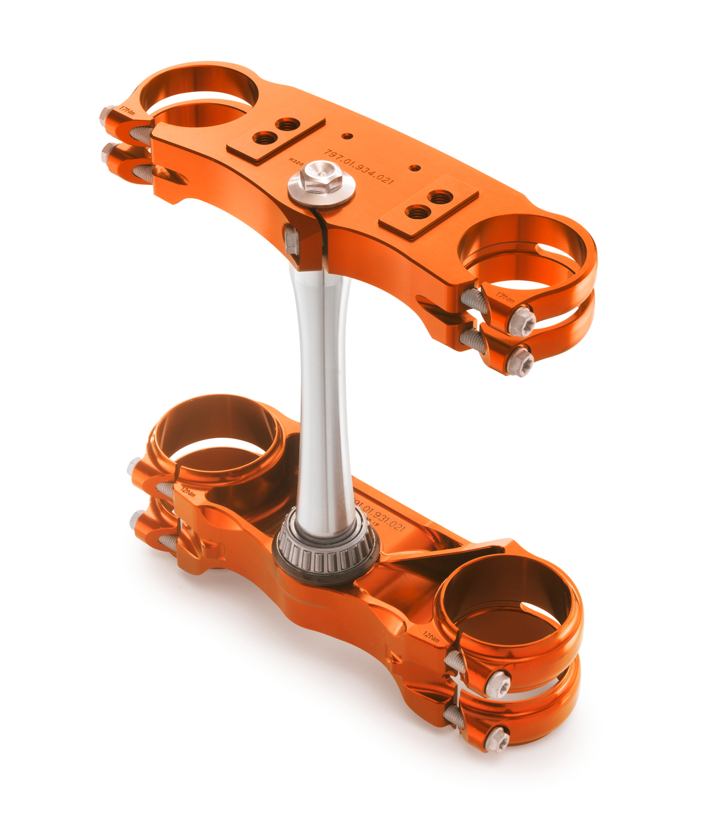 Factory Racing triple clamp