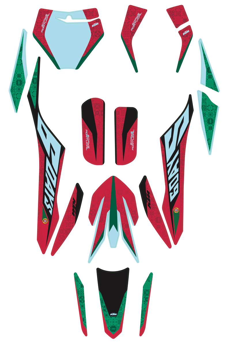 Portugal Six Days graphics kit