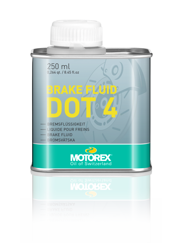 BRAKE FLUID DOT 4  Tin 250  ml